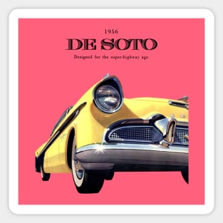 1956 DE SOTO - advert Sticker